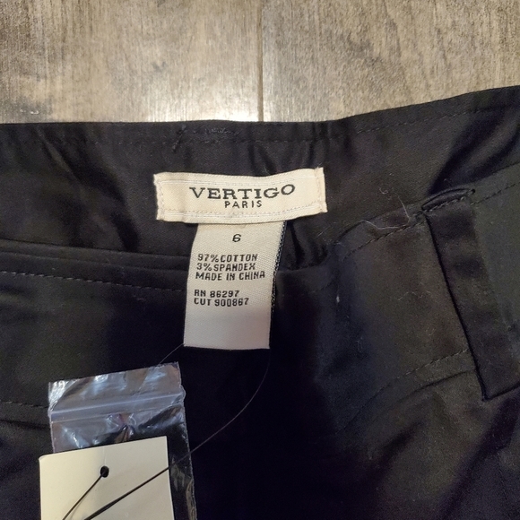 Women's Vertigo Paris Black Dress Pants - Picture 3 of 9